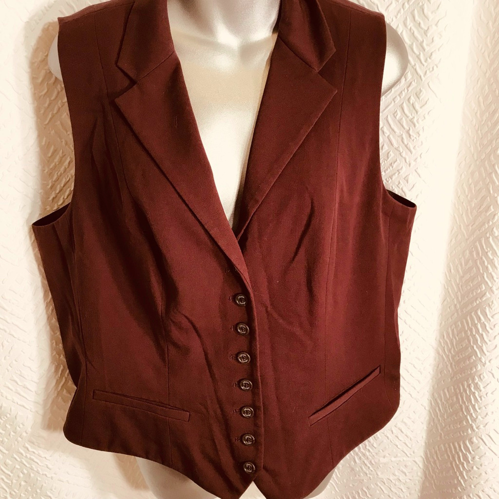 Chaps Brown Vest